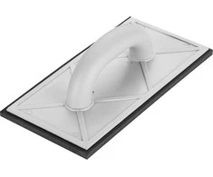 Mentelė NEO 50-231 su 8 mm guma, 280 x 140 mm, plastikinė rankena
