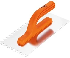 Dantyta mentelė NEO 50-203, 270 x 125 mm, 8 x 8 x 8 mm, plastikine rankena