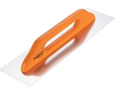 Dantyta mentelė NEO 480 x 128 mm medine rankena