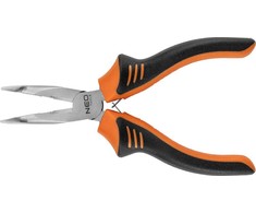 Neo Tools Ilgos Lenktos Replės NEO 160 mm su Besiplečiančia Spyruokle