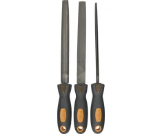 Pilniki, Dildžių rinkinys, 3 dalių, 200 mm