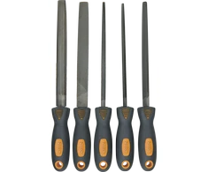 Pilniki, Dildžių rinkinys, 5 dildės, 200 mm