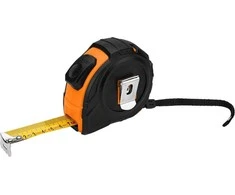 Miara Plieninė matavimo juosta 5 m x 25 mm, automatinis užraktas, du stabdymo mygtukai