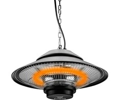 NEO TOOLS 90-034 elektrinis patalpų šildytuvas Infraraudonųjų spindulių vidaus ir lauko 1500 W Juodas