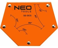 Spawalniczy Suvirinimo magnetinis kampas 110 x 145 x 25 mm, keliamoji galia 34 kg