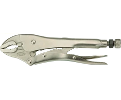 Užspaudimo replės NEO 250mm, lenktos žnyplės, CrMo/CrV plienas