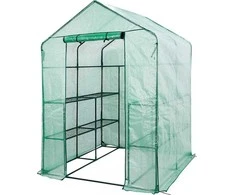 Neo Tools Szklarnia Šiltnamis 143 x 143 x 195 cm, 135 g PE folija, metalinė konstrukcija