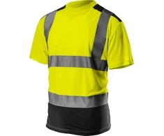 T Shirt Padidinto matomumo marškinėliai, geltoni