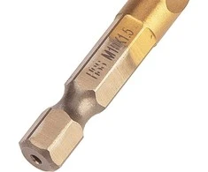 Grąžtas NEO TOOLS 08-956 M10x1.5 mm, TiN danga, šešiabriaunis
