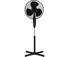 NeoTec ventiliatorių rinkinys NeoTEC NTF-161X ant grindų pastatomas ventiliatorius ir NeoTEC OneCool NTC-OC1 ledo aušintuvas, du konteineriai, juodi