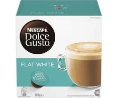 Nescafe DOLCE GUSTO plokščiai balta