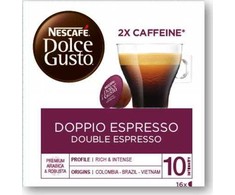 Coffee capsules NESCAFÉ® Dolce Gusto®Coffee capsules NESCAFÉ® Dolce Gusto® Doppio Espresso, 16 pcs.