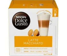 Nescafe Dolce Gusto Latte Macchiato, 15 + 15 dangtelių. 343,5 g