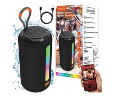 Nešiojama belaidė „Bluetooth“ kolonėlė su FM radijo imtuvu, „Boombox MP3“, 26 W, Zenwire BS-09