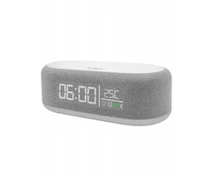 Garsiakalbis Bluetooth Laikrodis Įkroviklis Indukcinė Qi Lampa Led Alarm Nasa Spc400 / Nasa Spc400