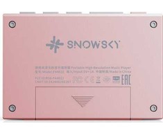 Nešiojamas didelės raiškos grotuvas FIIO SNOWSKY ECHO MINI, rožinis