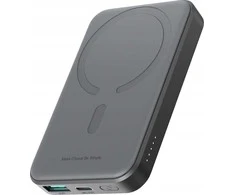 Dėklas Nešiojamas įkroviklis Joyroom JR-W020 Mini Magnetinis MagSafe, belaidis 10000 mAh, Juodas (JYR037BLK)