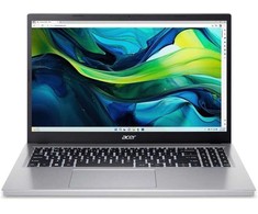 Nešiojamas kompiuteris Acer Aspire Go 15 - Core 3 N355 | 15,6" | 8GB | 128GB + 256GB | W11H | Sidabrinė