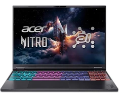 Nešiojamas kompiuteris Acer Nitro 16 AI - Ryzen AI 9 365 | 16" | 16GB | 1TB | NoOS | RTX 5070