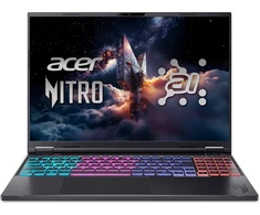 Nešiojamas kompiuteris Acer Nitro 16 AI – Ryzen AI 9 365 | 16" | 16GB | 1TB | NoOS | RTX 5070Ti