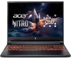 RAM Notebook Acer Nitro V 16 AI ANV16-42 16"/Ryzen 5 240/32GB DDR5/1TB PCIe SSD/RTX 5060/DOS