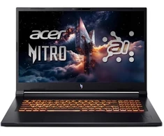 RAM Notebook Acer Nitro V 17 AI ANV17-61 17.3" Ryzen AI 9 365/16GB DDR5/1TB PCIe SSD/RTX 5070/W11H
