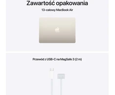 Nešiojamas kompiuteris Apple MacBook Air 13 M5 / 16 GB / 512 GB / Maitinimo šaltinis 70 W (MDHA4/P1/70W)