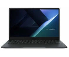 Nešiojamas kompiuteris ASUS ExpertBook B1403CVA-S61861X CPU Core 5 120U 1400 MHz 14" 1920x1080 RAM 16GB DDR5 SSD 512GB Intel Graphics Integrated ENG Windows 11 Pro Pilkas 1.4kg 90NX0811-M02320