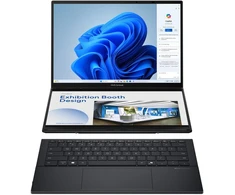 Nešiojamas kompiuteris Asus ZenBook DUO UX8406CA-PZ009W / 14'' / Core Ultra U9-285H / 32GB LPDDR5x / 2TB SSD / Windows 11 Home (90NB14X1-M00820)