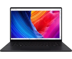 ASUS ProArt P16 H7606WW-SE009X Ryzen AI 9 HX 370 16.0" 4K OLED touchscreen 120Hz LBL AR 64GB LPDDR5X 2TB SSD GeForce RTX 5080 16GB WLAN+BT FHD webcam 90Wh battery Windows 11 Pro Aliuminio Nano Juodas