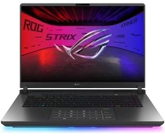 ASUS ROG Strix G16 G615LW-U9321W Intel Core Ultra 9 275HX Nešiojamas kompiuteris 40.6 cm (16") WQXGA 32 GB DDR5-SDRAM 1 TB SSD NVIDIA GeForce RTX 5080 Wi-Fi 7 (802.11be) Windows 11 Home Pilkas