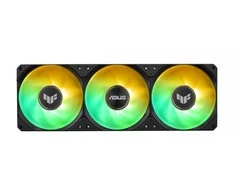ASUS TUF Gaming LC III 360 ARGB LCD procesorius „viskas viename“ skysčio aušintuvas 12 cm Juodas 1 vnt.