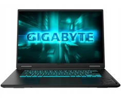 Nešiojamas kompiuteris Gigabyte A16 - AMD Ryzen 7 260 | 16"-165Hz | 16GB | 512GB + 1TB | NoOS | RTX 5050