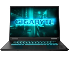 Nešiojamas kompiuteris Gigabyte A16 - AMD Ryzen 7 260 | 16"-165Hz | 32GB | 512GB + 1TB | NoOS | RTX 5060