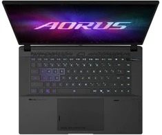 Nešiojamas kompiuteris Gigabyte Aorus Master 16 Gen 2 Ryzen 9 9955HX3D / 32 GB / 1 TB / W11 Pro / RTX 5080 / 240 Hz (6YJM5EEE64SP)
