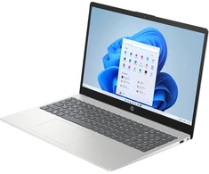 Nešiojamas kompiuteris HP 15-fd0217nw - Core i3-N305 | 15,6"-FHD | 8GB | 512GB | Win11Home | Sidabrinė
