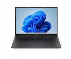Hewlett Packard (HP) HP OmniBook 3 Nešiojamas kompiuteris 16-by0028nwx AMD Ryzen™ 5 40 40.6 cm (16") 2K 8 GB LPDDR5-SDRAM 256 GB SSD Wi-Fi 6 (802.11ax) Windows 11 Home Juodas, Pilkas