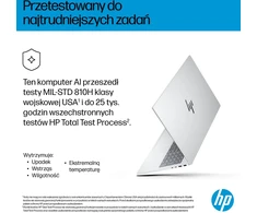 Nešiojamas kompiuteris HP OmniBook 7 AI 16-ay0221nw - Ultra 5 225H | 16"-2K | 16GB | 1TB | Win11Home | Glacier Sidabrinis