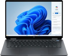 Nešiojamas kompiuteris HP OmniBook Ultra Flip 14 - Ultra 9 288V | 14"-2,8K-OLED-Dotyk | 32GB | 1TB | W11H | Szare zaćmienie