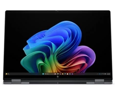 Nešiojamas kompiuteris HP OmniBook X Flip 2-in-1 NG AI - Ultra 9 386H | 16 colių 3K OLED ekranas | 32 GB | 1 TB | W11H | Pilka
