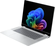 Nešiojamas kompiuteris HP OmniBook X Flip 2-in-1 NG AI - Ultra 5 226V | 16" 2K OLED Dotyk | 16GB | 512GB | W11H | Sidabrinė