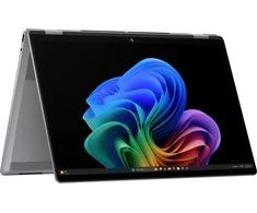 Nešiojamas kompiuteris HP OmniBook X Flip 2-in-1 NG AI 16-ar0217nw - Ryzen AI 7 350 | 16"-2K-OLED-Dotyk | 24GB | 1TB | Win11Home | Srebro meteorytowe