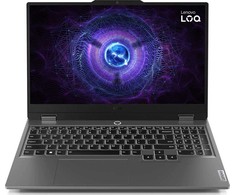 Žaidimų nešiojamas kompiuteris Lenovo LOQ 15IAX9 | Intel Core i5-12450HX, NVIDIA GeForce RTX 3050 6 GB, 15,6" FHD IPS 144 Hz, 16 GB RAM, 512 GB SSD, Windows 11 Home | Luna Grey