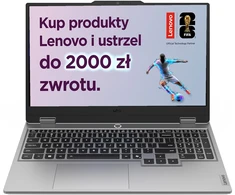 Nešiojamas kompiuteris Lenovo LOQ 15IRX10 i7-13645HX / 16 GB / 512 GB / RTX 5060 / 144 Hz (83JE01DXPB)