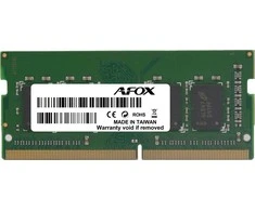 Nešiojamo kompiuterio atmintis AFOX SO-DIMM DDR3 8GB atminties modulis 1600 MHz LV 1,35V