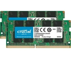 Nešiojamo kompiuterio atmintis Crucial DDR4-3200 Kit 32GB 2x16GB SODIMM CL22 (8Gbit/16Gbit