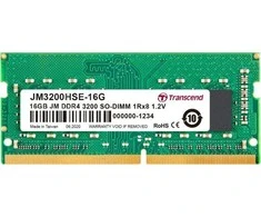 RAM TRANSCEND 16GB JM DDR4 3200Mhz SO-DIMM 1Rx8 2Gx8 CL22 1.2V
