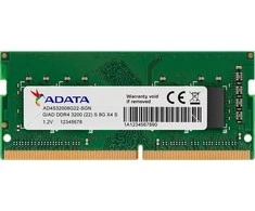 Nešiojamo kompiuterio atmintis ADATA Premier DDR4 3200 SODIM 8GB CL22 ST atmintis
