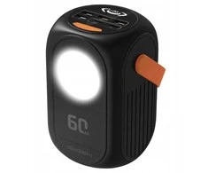 Nešiojamoji baterija GoGen PB600001B 60000 mAh, juoda