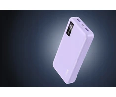 Ugreen PB312 20000 mAh USB-C 20W violetinė
